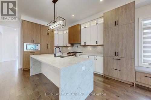 390 Danny Wheeler Blvd, Georgina, ON - Indoor Photo Showing Kitchen With Upgraded Kitchen