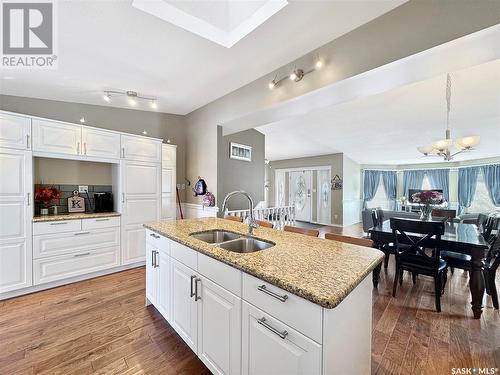8 West Park Drive, Battleford, SK - Indoor Photo Showing Kitchen With Double Sink
