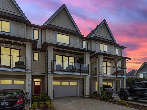 2816 Turnstyle Cres, Langford, BC - Outdoor With Balcony With Facade