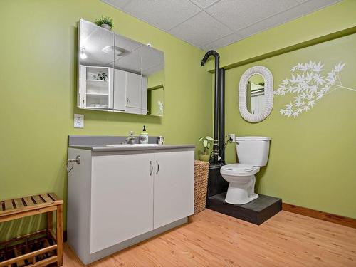 Salle de bains - 391 Ch. Des Fondateurs, Lac-Saguay, QC - Indoor Photo Showing Bathroom