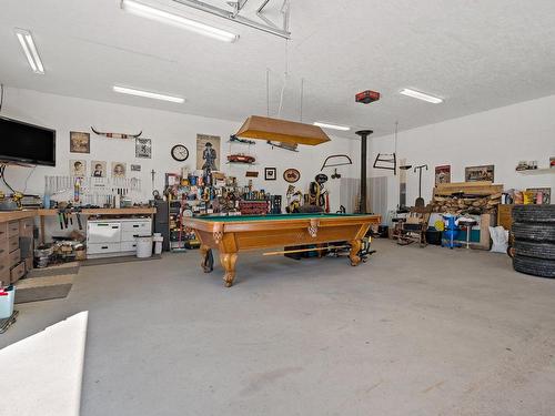 Garage - 391 Ch. Des Fondateurs, Lac-Saguay, QC - Indoor Photo Showing Garage