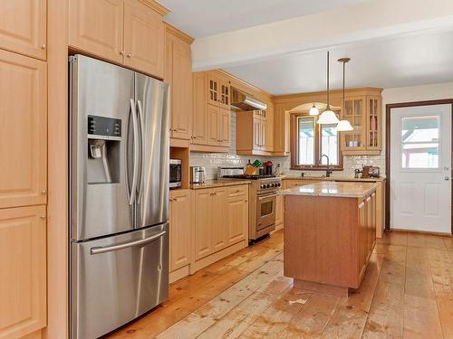 Cuisine - 128 Mtée De La Grande-Ligne, Saint-Urbain-Premier, QC - Indoor Photo Showing Kitchen