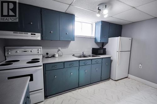 4 Across The Doors Road, Carbonear, NL - Indoor Photo Showing Kitchen With Double Sink
