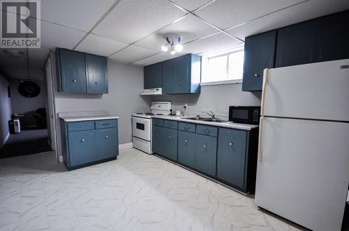 4 Across The Doors Road, Carbonear, NL - Indoor Photo Showing Kitchen With Double Sink
