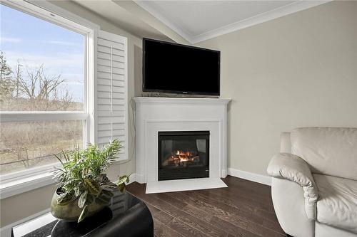 2151 Walkers Line|Unit #10, Burlington, ON - Indoor Photo Showing Living Room With Fireplace