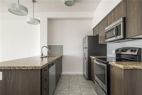 112 King Street E|Unit #1003, Hamilton, ON - Indoor Photo Showing Kitchen With Stainless Steel Kitchen With Upgraded Kitchen