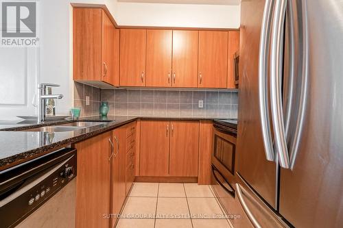 #808 -225 Sherway Gardens Rd, Toronto, ON - Indoor Photo Showing Kitchen With Double Sink