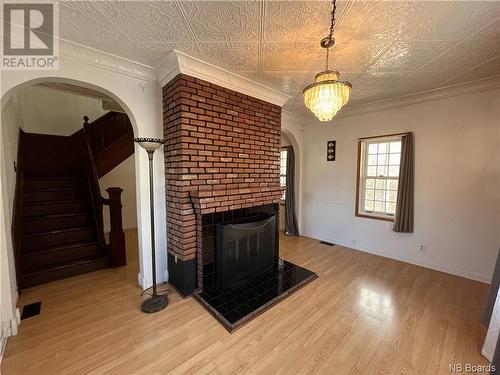 141 Riverview Drive, Florenceville-Bristol, NB - Indoor With Fireplace