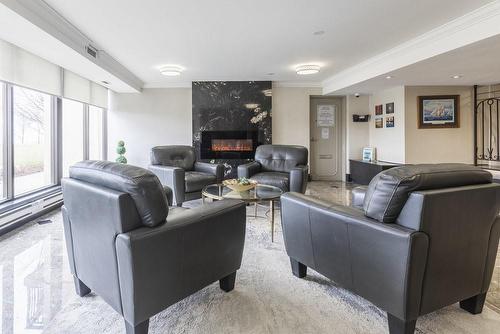 500 Green Road|Unit #603, Stoney Creek, ON - Indoor With Fireplace