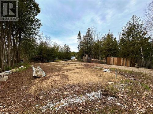 Fabulous location with deeded river access. View looking at Sarnia Ave. Lot 66'x132' - 11 Sarnia Avenue, Sauble Beach, ON 