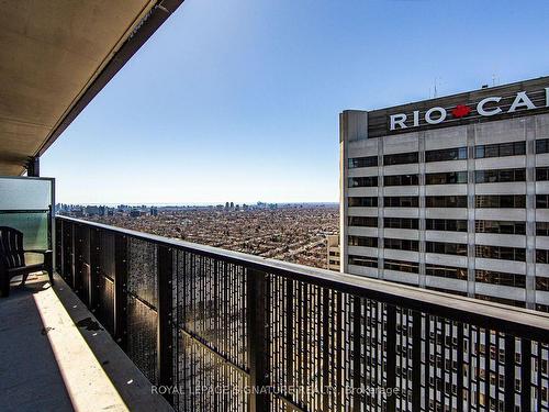 3105-8 Eglinton Ave E, Toronto, ON - Outdoor With Balcony With View With Exterior