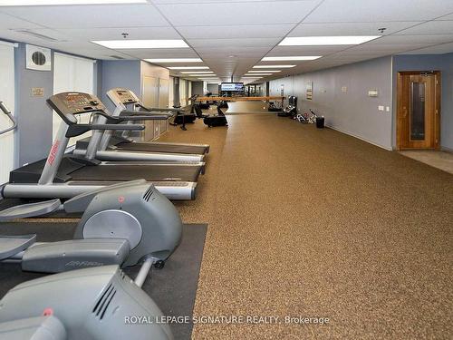 610-75 Dalhousie St, Toronto, ON - Indoor Photo Showing Gym Room