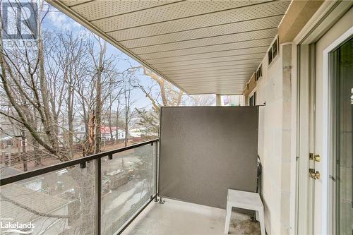 486 Laclie Street Unit# 305, Orillia, ON - Outdoor With Balcony With Exterior