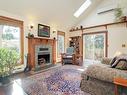 3842 Cactus Pl, Metchosin, BC  - Indoor Photo Showing Living Room With Fireplace 