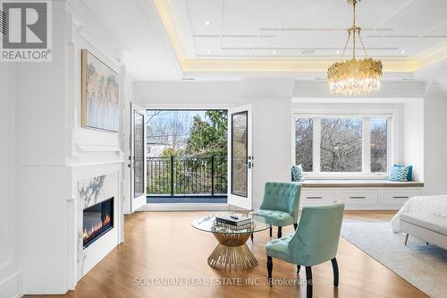 148 Munro Boulevard, Toronto, ON - Indoor With Fireplace