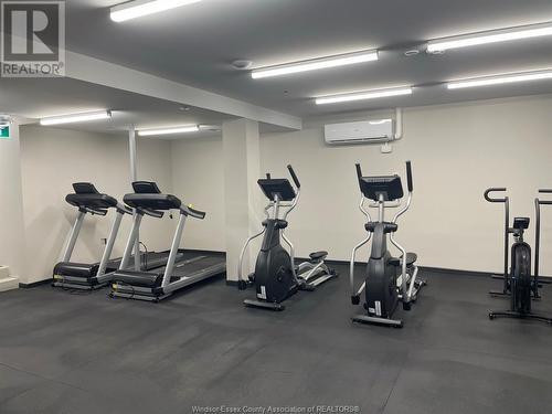 531 Pelissier Street Unit# 405, Windsor, ON - Indoor Photo Showing Gym Room