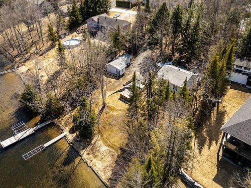 Aerial photo - 4501 Rue Ringuette, Sherbrooke (Brompton/Rock Forest/Saint-Élie/Deauville), QC - Outdoor With Body Of Water With View