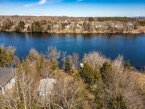 Photo aÃ©rienne - 4501 Rue Ringuette, Sherbrooke (Brompton/Rock Forest/Saint-Élie/Deauville), QC - Outdoor With Body Of Water With View
