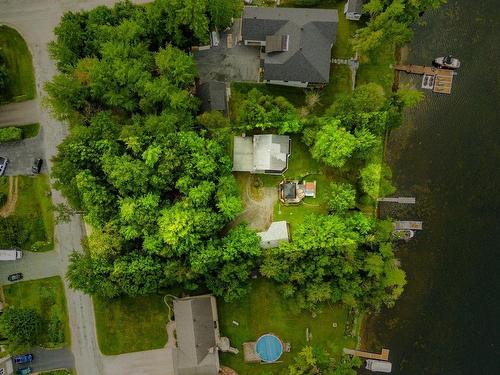 Aerial photo - 4501 Rue Ringuette, Sherbrooke (Brompton/Rock Forest/Saint-Élie/Deauville), QC - Outdoor With Body Of Water