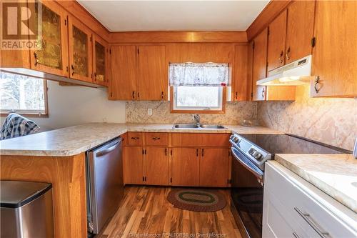 460 Route 955, Bayfield, NB - Indoor Photo Showing Kitchen With Double Sink