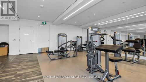 744 - 26 Gibbs Road, Toronto, ON - Indoor Photo Showing Gym Room