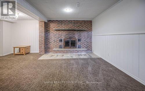 352 Coxe Blvd, Milton, ON - Indoor With Fireplace