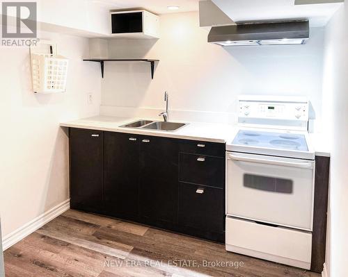562 Royal York Rd, Toronto, ON - Indoor Photo Showing Kitchen With Double Sink