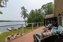 2377 Orimat Rd, Severn, ON  - Outdoor With Body Of Water With Deck Patio Veranda With View With Exterior 