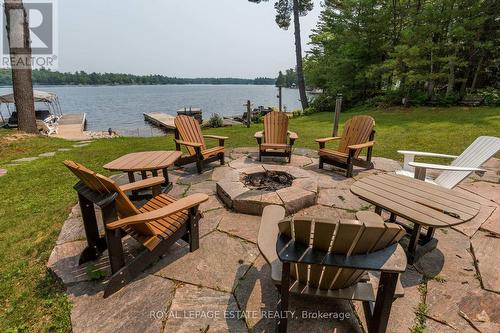 2377 Orimat Road, Severn, ON - Outdoor With Body Of Water With Deck Patio Veranda