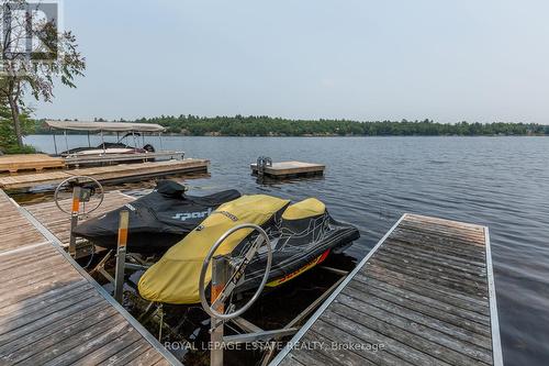 2377 Orimat Road, Severn, ON - Outdoor With Body Of Water With View