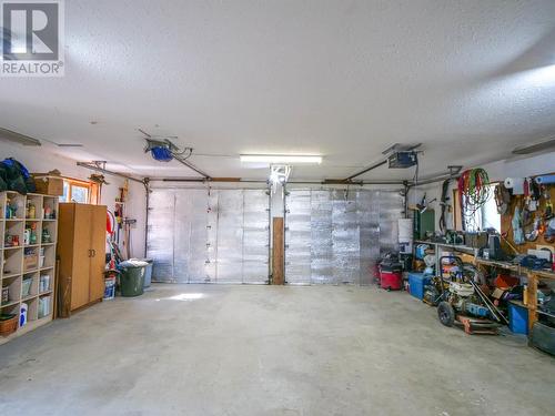 4845 Ten Mile Lake Road, Quesnel, BC - Indoor Photo Showing Garage