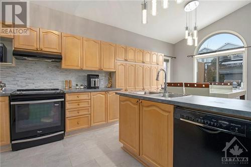 102 Stoneway Drive, Ottawa, ON - Indoor Photo Showing Kitchen With Double Sink