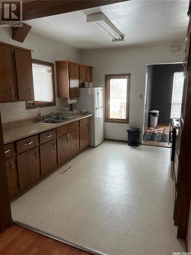 330 1St Avenue N, Big River, SK - Indoor Photo Showing Kitchen With Double Sink