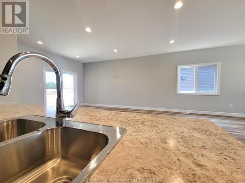 135 Grassland Grove, Chatham, ON - Indoor Photo Showing Kitchen With Double Sink