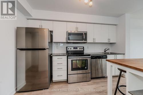#1209 -1420 Dupont St, Toronto, ON - Indoor Photo Showing Kitchen With Stainless Steel Kitchen