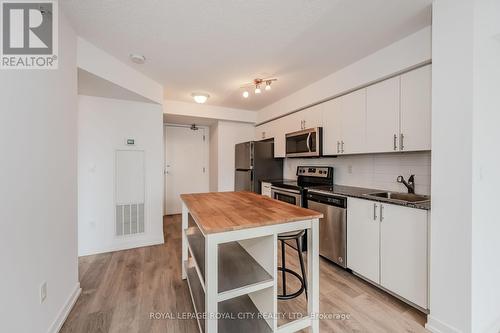 #1209 -1420 Dupont St, Toronto, ON - Indoor Photo Showing Kitchen With Stainless Steel Kitchen
