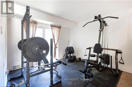 #7 -1399 Commissioners Rd W, London, ON - Indoor Photo Showing Gym Room
