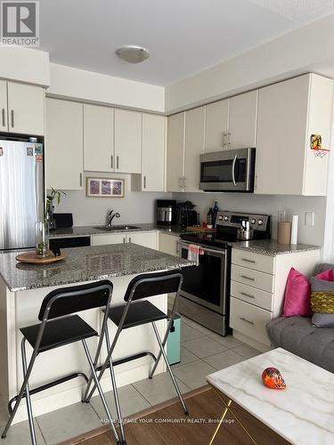 #42 -26 Fieldway Rd, Toronto, ON - Indoor Photo Showing Kitchen With Stainless Steel Kitchen