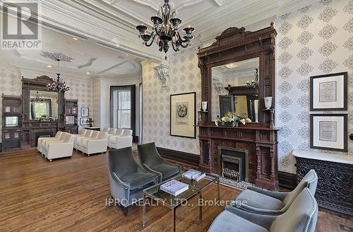 1205 - 28 Linden Street, Toronto, ON - Indoor With Fireplace