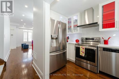 8C Clairtrell Rd, Toronto, ON - Indoor Photo Showing Kitchen With Stainless Steel Kitchen