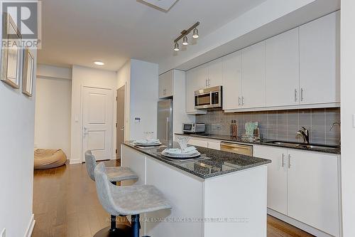 #2609 -1 The Esplanade, Toronto, ON - Indoor Photo Showing Kitchen With Double Sink With Upgraded Kitchen