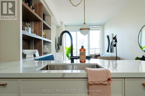 #1108 -38 The Esplanade, Toronto, ON - Indoor Photo Showing Kitchen With Double Sink