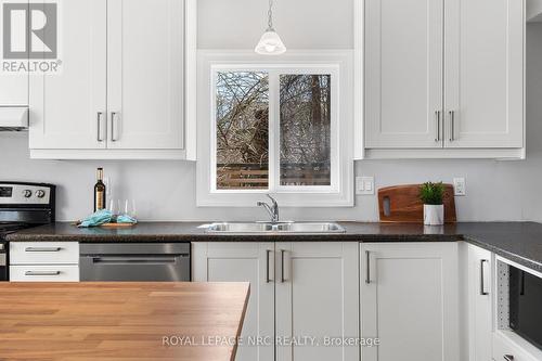 240 Derby Rd Road, Fort Erie, ON - Indoor Photo Showing Kitchen With Double Sink