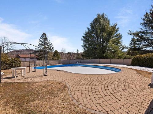Piscine - 280  - 282 Rue Des Rochers, Sainte-Adèle, QC - Outdoor With In Ground Pool With Backyard