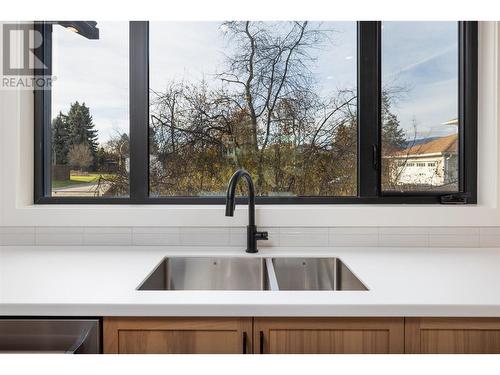 4198 Russo Street, Kelowna, BC - Indoor Photo Showing Kitchen With Double Sink