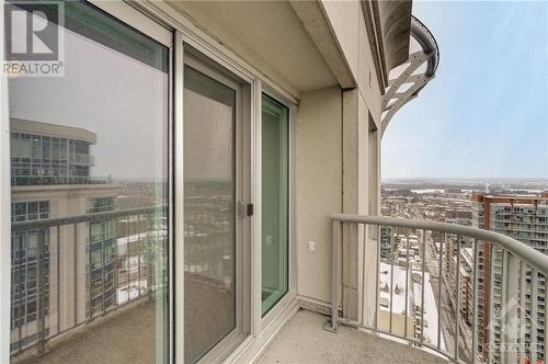 234 Rideau Street Unit#2603, Ottawa, ON - Outdoor With Balcony With Exterior
