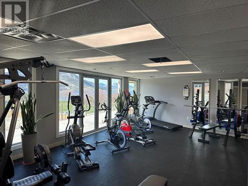 250 Marina Way Unit# 605, Penticton, BC - Indoor Photo Showing Gym Room