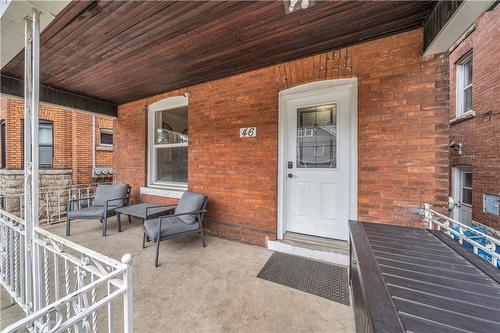 46 Garfield Avenue S, Hamilton, ON - Outdoor With Deck Patio Veranda With Exterior