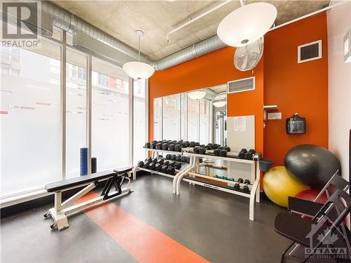 383 Cumberland Street Unit#708, Ottawa, ON - Indoor Photo Showing Gym Room