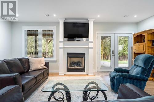 177 Harbour Beach Dr, Meaford, ON - Indoor Photo Showing Living Room With Fireplace